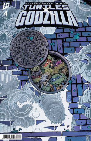 [Teenage Mutant Ninja Turtles X Godzilla #4 (Cover C - Jorge Corona)]