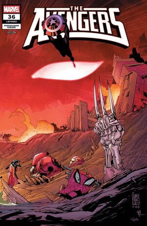 [Avengers (series 8) No. 36 (Cover D - Giuseppe Camuncoli Wraparound Foreshadow Variant)]