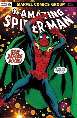 [Amazing Spider-Man (series 7) No. 23 (Cover D - Mike McKone Doom Homage)]