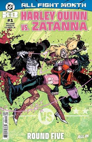 [DC K.O. - Harley Quinn vs. Zatanna 1 (2nd printing, Cover A - Jorge Corona)]