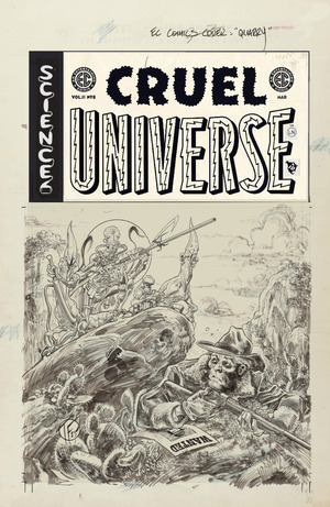 [EC: Cruel Universe (series 2) #8 (Cover D - Tom Fowler B&W Artist Edition Incentive)]