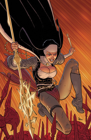 [Marian Heretic #5 (Cover B - Steve Skroce Full Art Incentive)]