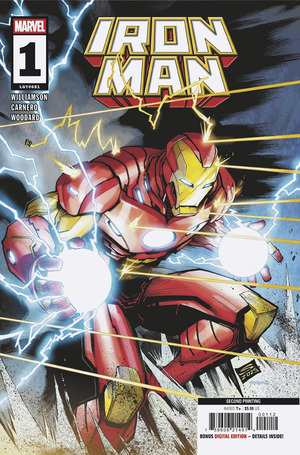 [Iron Man (series 8) No. 1 (2nd printing, Cover A - Gerardo Sandoval)]