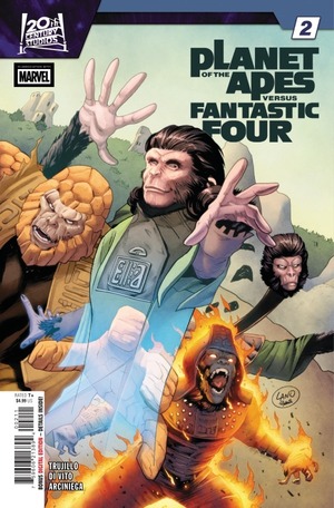 [Planet of the Apes vs. Fantastic Four No. 2 (Cover A - Greg Land)]