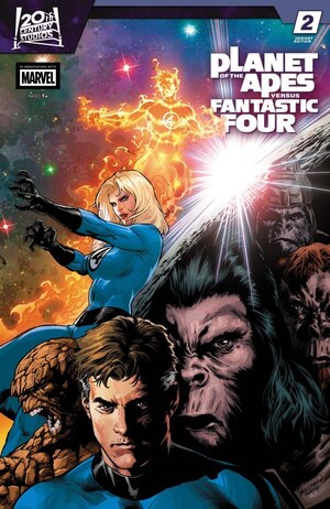 [Planet of the Apes vs. Fantastic Four No. 2 (Cover D - Carlo Pagulayan Versus Variant)]