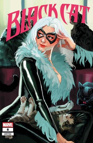 [Black Cat (series 4) No. 8 (Cover J - Stephanie Hans Incentive)]