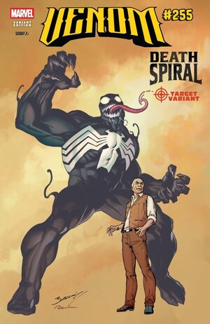 [Venom No. 255 (Cover E - Mark Bagley Classified Target Variant)]