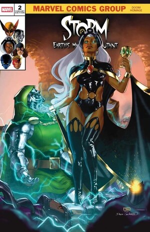 [Storm - Earth's Mightiest Mutant No. 2 (Cover B - Taurin Clarke Doom Homage Variant)]