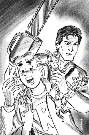 [Archie X Army of Darkness #2 (Cover I - Bill Galvan Line Art Full Art Incentive)]