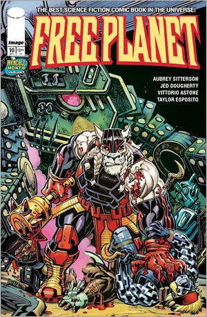 [Free Planet #10 (Cover C - Jed Dougherty Invincible Team Up Variant)]