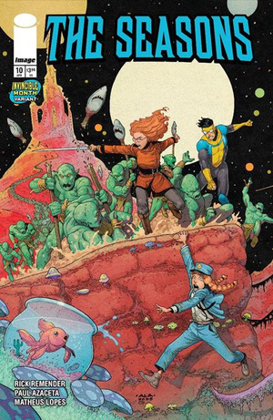 [Seasons #9 (Cover C - Andre Lima & Mike Spicer Invincible Team Up Variant)]