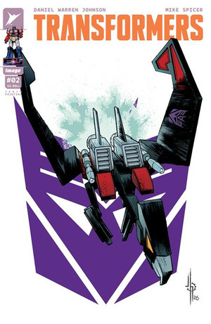[Transformers (series 4) #2 (10th printing, Cover D - Jason Howard)]