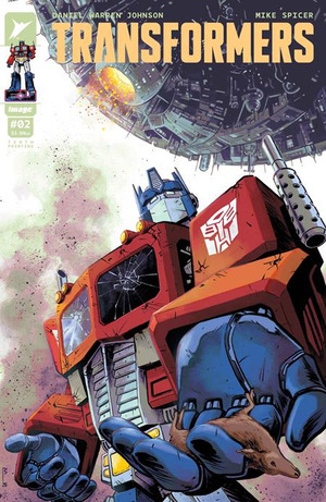 [Transformers (series 4) #2 (10th printing, Cover H - Fernando Blanco)]