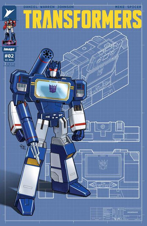 [Transformers (series 4) #2 (10th printing, Cover I - E.J. Su)]