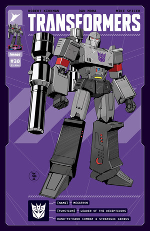 [Transformers (series 4) #30 (Cover E - Dan Mora Incentive)]