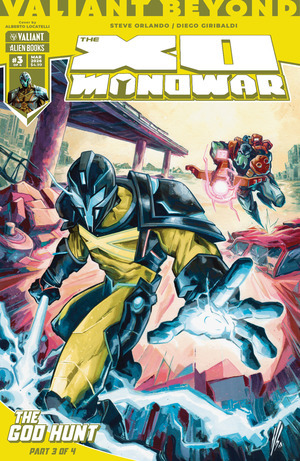 [Valiant Beyond: X-O Manowar - God Hunt #3 (Cover B - Alberto Locatelli)]