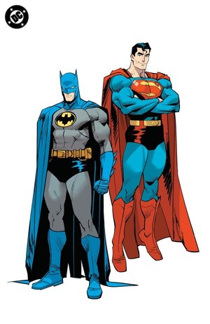 [Batman / Superman: World's Finest 49 (Cover F - Dan Mora Corner Box Spot Foil Variant)]