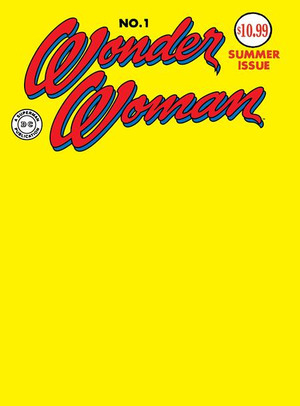 [Wonder Woman 1 Facsimile Edition (2026 printing, Cover B - Blank)]