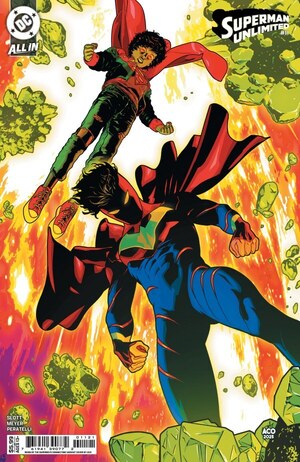 [Superman Unlimited 11 (Cover G - ACO Reign of the Superboys Connecting Variant)]