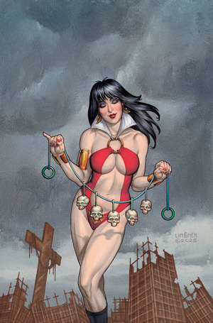 [Vampirella: Armageddon #9 (Cover G - Joseph Michael Linsner Full Art Incentive)]
