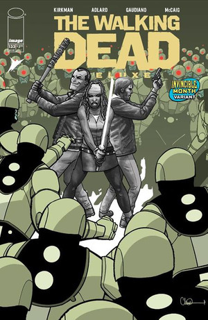 [Walking Dead Deluxe #133 (Cover E - David Finch Invincible Team Up Variant)]