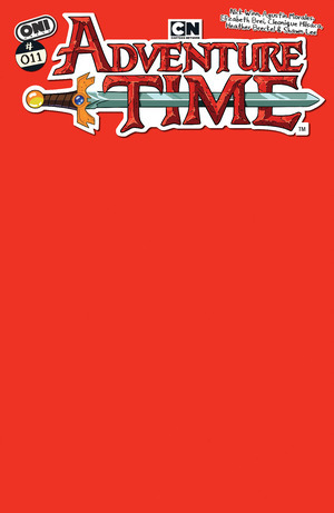 [Adventure Time (series 2) #11 (Cover C - Flame Princess Red Blank)]