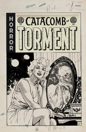 [EC: Catacomb of Torment #9 (Cover D - Yanick Paquette B&W Artists Edition Incentive)]