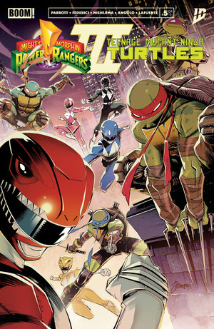 [Mighty Morphin Power Rangers / Teenage Mutant Ninja Turtles III #5 (Cover A - Alessio Zonno)]