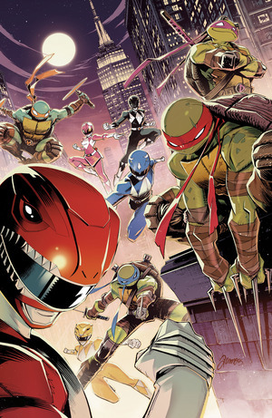 [Mighty Morphin Power Rangers / Teenage Mutant Ninja Turtles III #5 (Cover C - Alessio Zonno Foil)]