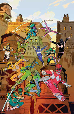 [Mighty Morphin Power Rangers / Teenage Mutant Ninja Turtles III #5 (Cover F - Enid Balam Full Art Incentive)]