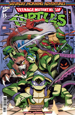 [Teenage Mutant Ninja Turtles: Saturday Morning Adventures - Continued #35 (Cover B - Edison Neo)]