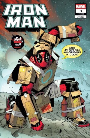 [Iron Man (series 8) No. 3 (Cover E - Matteo Lolli April Pool's Day Variant)]