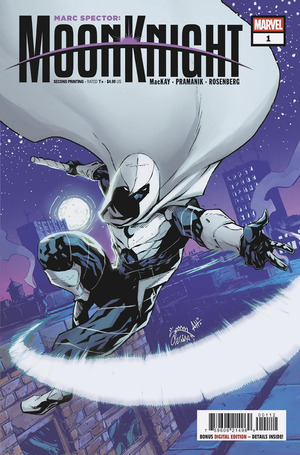 [Marc Spector: Moon Knight (series 2) No. 1 (2nd printing, Cover A - Ryan Stegman)]