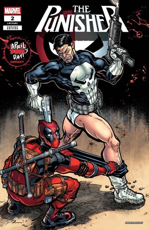 [Punisher (series 15) No. 2 (Cover F - Chad Hardin April Pool's Day Variant)]