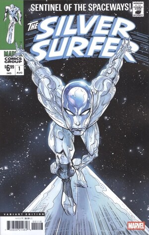 [Silver Surfer Vol. 1, No. 1 Facsimile Edition (Cover J - Justin Mason Incentive)]