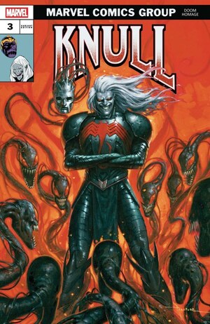 [Knull No. 3 (Cover C - Davide Paratore Doom Homage Variant)]