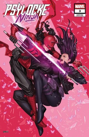 [Psylocke - Ninja No. 3 (Cover B - InHyuk Lee Versus Elektra Variant)]