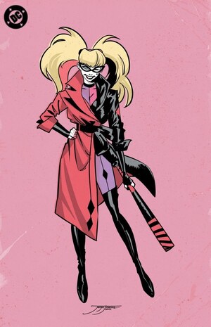 [Harley Quinn (series 4) 60 (Cover G - Jorge Jimenez Corner Box Spot Foil Variant)]