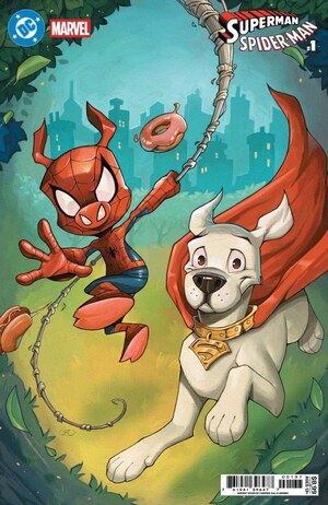 [DC / Marvel: Superman / Spider-Man 1 (1st printing, Cover W - Chrissie Zullo)]