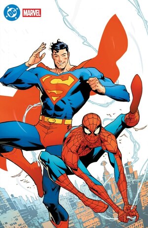 [DC / Marvel: Superman / Spider-Man 1 (1st printing, Cover Y - Jorge Jimenez Foil)]