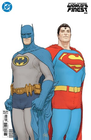 [Batman / Superman: World's Finest 50 (Cover B - Frank Quietly)]