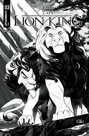 [Lion King #3 (Cover I - Edwin Galmon Line Art Variant)]