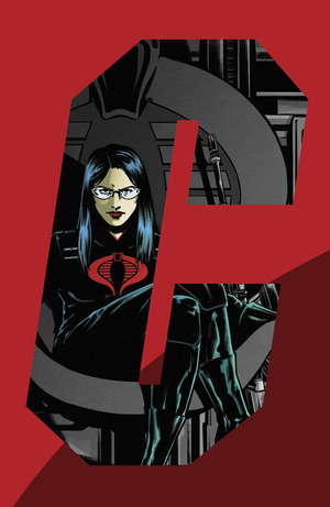 [G.I. Joe: A Real American Hero - Sssilent Missions: Baroness #1 (Cover D - Jorge Fornes Connecting Foil Incentive)]