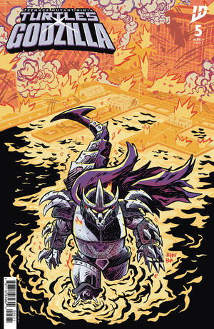 [Teenage Mutant Ninja Turtles X Godzilla #5 (Cover B - Juni Ba)]