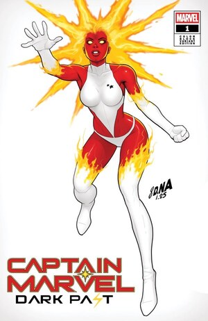 [Captain Marvel - Dark Past No. 1 (Cover E - David Nakayama Color Block Variant)]