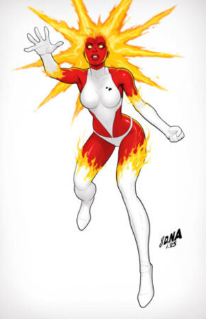 [Captain Marvel - Dark Past No. 1 (Cover L - David Nakayama Full Art Color Block Incentive)]