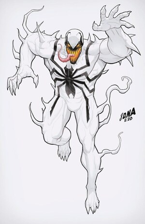 [Venom No. 256 (Cover J - David Nakayama Full Art Color Block Incentive)]