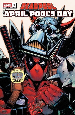 [Deadpool - April Pool's Day No. 1 (Cover D - Kei Zama Death's Head Variant)]