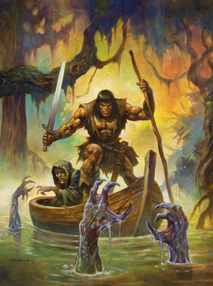 [Savage Sword of Conan (series 3) #13 (Cover D - Alex Horley Full Art Variant)]