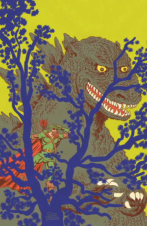 [Godzilla's Monsterpiece Theatre Presents: Romeo & Juliet & Godzilla #1 (Cover D - Tom Scioli Robin Hood Incentive)]